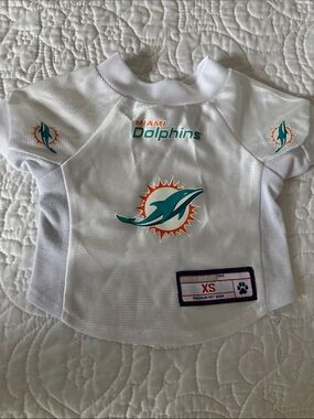 NFL White Jersey with Black Logo Accent